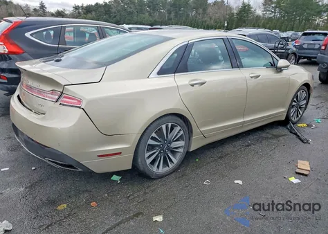 2017 Lincoln Mkz Select z USA, uszkodzony, nr VIN 3LN6L5C95HR618253